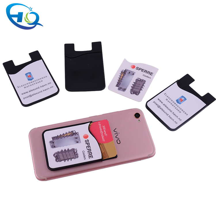 Silicone card holder