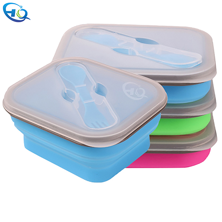 Singlet Silicone Folding Lunch Box