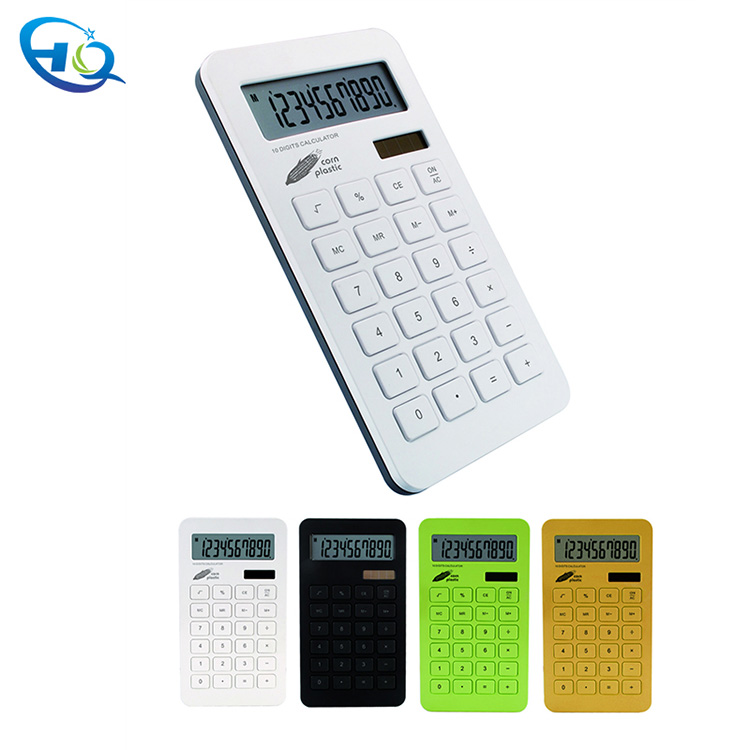 10 digital display solar calculators.