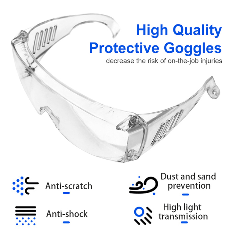 Anti Fog Dust Proof Eye Protection Goggles Antiviral Eyewear  HQ-2969