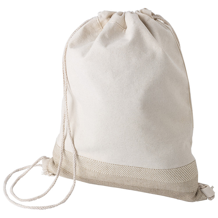 HQ-ECO 055 Cotton drawstring backpack 