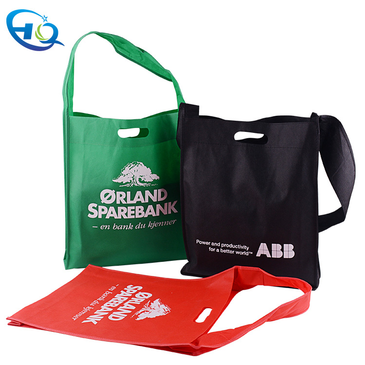 Non-woven bag with shoulder strap  HQ-20553
