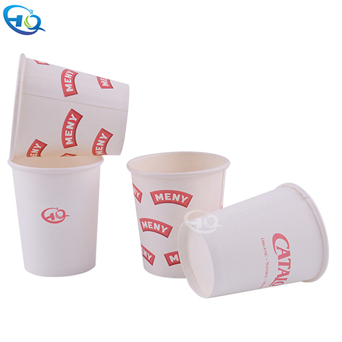 Disposable single layer paper cup